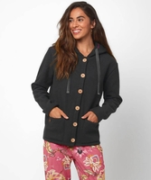 Borg Lined Cardi Hoody