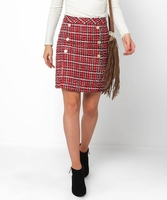 Chic Check Skirt