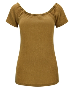 Crinkle Gypsy Top