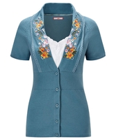 Embroidered Summer Cardigan
