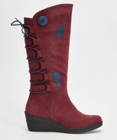 Feeling Free Lace Back Boots