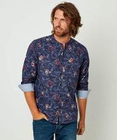 Floral Grandad Shirt