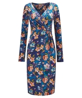 Gorgeous Botanical Wrap Dress