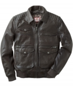 In The Detail Leather Jacket