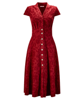 Jovial Jacquard Dress