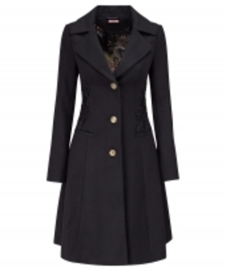 Lace Trim Coat