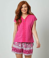 Lacey Lounge Top