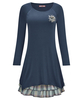 Layered Check Tunic