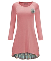 Layered Check Tunic