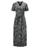 Leafy Shirt Dress