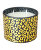 Leopard Wax Filled Candle Pot