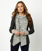 Leopard Zip Thru Sweat