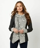 Leopard Zip Thru Sweat