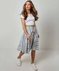 Linen Mix Skirt