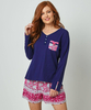 Long Sleeve Lounge Top