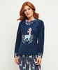 Loopy Llama Pyjama Top