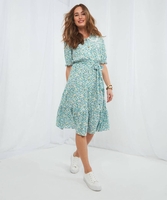 Lovely Lace Collar Dress