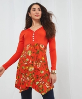 Lovely Lace Trim Tunic