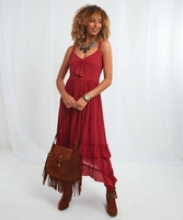 Lovely Lace Up Dress