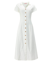 Lovely Linen Blend Dress