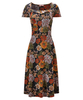 Lush Flocked Dress