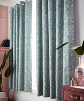 Luxury Jacquard Iris Curtains