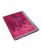 Magenta Floral Shadow Throw