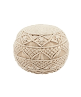 Marvellous Macrame Pouffe