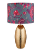 Metallic Hammered Table Lamp