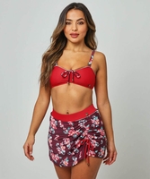 Mix And Match Floral Swim Skirt