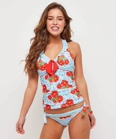 Mix And Match Halterneck Tankini Top