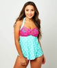 Mix And Match Halterneck Tankini Top