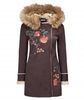Mock Sheepskin Coat