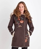Mock Sheepskin Coat