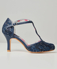 Moonlit Lace T-Bar Shoes