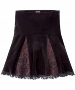 Mysterious Velvet Skirt