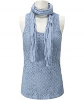 Ocean Drive Top And Scarf