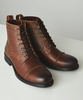 Oiled Top Stitch Boots