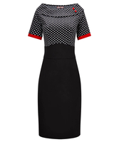 Passionate Polka Dot Dress