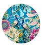 Perfect Peacock Round Rug
