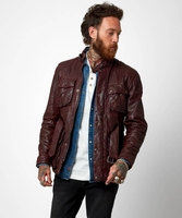 Perfect Pocket Leather Coat