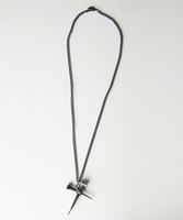Pewter Cross Chain
