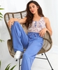 Plain Wide Leg Trousers