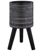 Planter With Wooden Legs