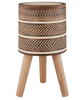 Planter With Wooden Legs