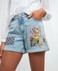 Playful Patchwork Shorts