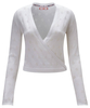 Pointelle Wrap Knit
