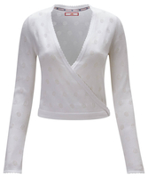 Pointelle Wrap Knit
