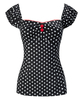 Polka Dot Vintage Top
