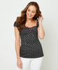 Polka Dot Vintage Top